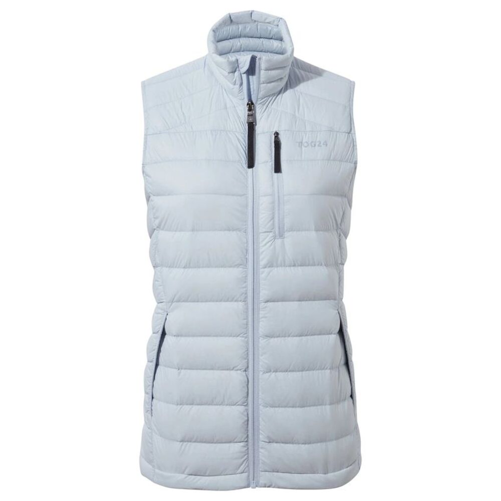 TOG24 Womens/Ladies Drax Down Vest / Ice Blue